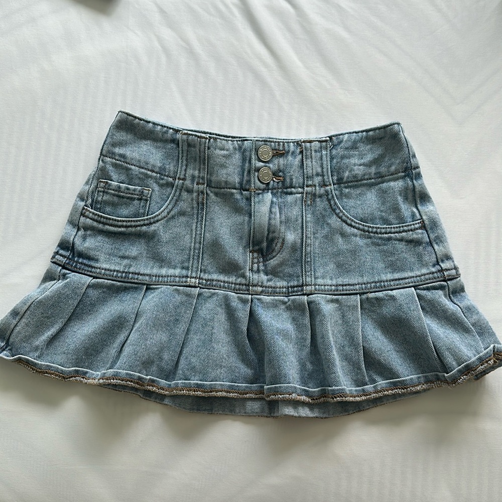 PacSun Denim Mini Skirt